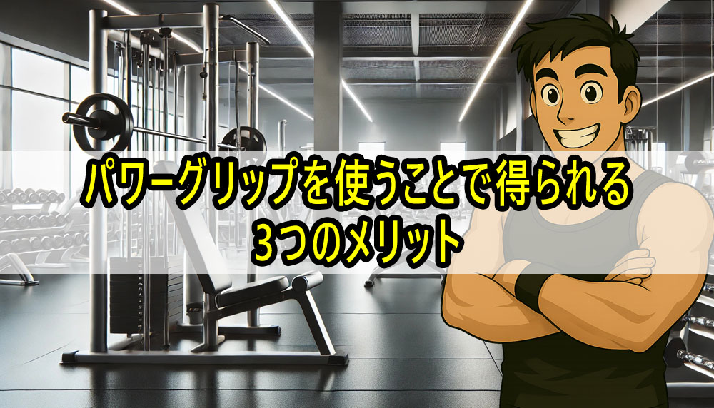パワーグリップを使うことで得られる3つのメリット